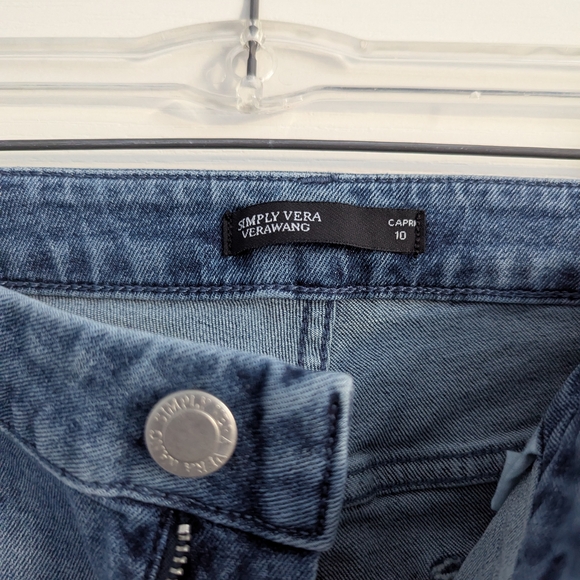 Simply Vera Vera Wang Light Blue Straight Leg Jeans - Picture 4 of 4